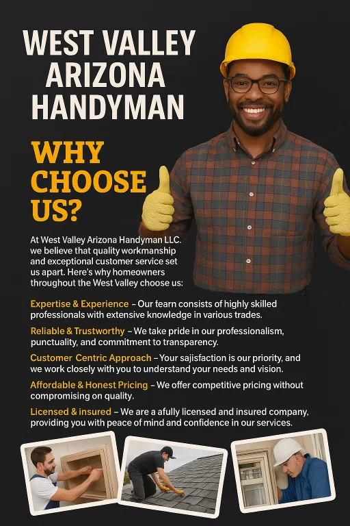 Home Repair and Improvement Services in West Valley, Arizona